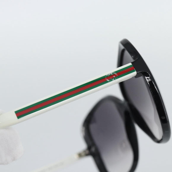 GUCCI Sunglasses plastic 2 Set Khaki Black Auth 180950