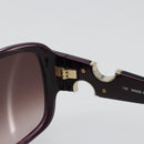 Salvatore Ferragamo Gancini Sunglasses plastic Purple Auth 180951M-9