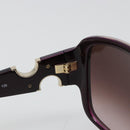 Salvatore Ferragamo Gancini Sunglasses plastic Purple Auth 180951M-10