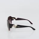 Salvatore Ferragamo Gancini Sunglasses plastic Purple Auth 180951M-3