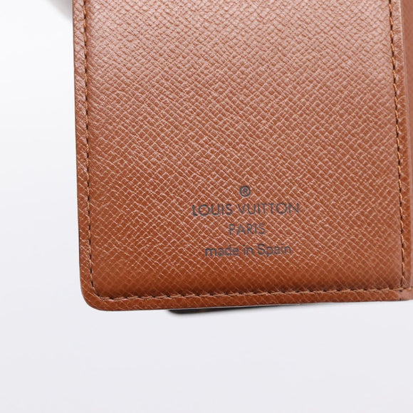 LOUIS VUITTON Monogram Agenda PM Day Planner Cover R20005 LV Auth 180952