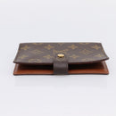 LOUIS VUITTON Monogram Agenda PM Day Planner Cover R20005 LV Auth 180952-4