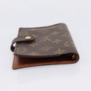 LOUIS VUITTON Monogram Agenda PM Day Planner Cover R20005 LV Auth 180952-6