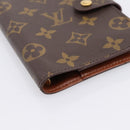 LOUIS VUITTON Monogram Agenda PM Day Planner Cover R20005 LV Auth 180952-9