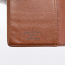 LOUIS VUITTON Monogram Agenda PM Day Planner Cover R20005 LV Auth 180953-12