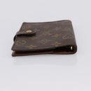 LOUIS VUITTON Monogram Agenda PM Day Planner Cover R20005 LV Auth 180953-6