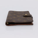 LOUIS VUITTON Monogram Agenda PM Day Planner Cover R20005 LV Auth 180953-7