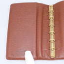 LOUIS VUITTON Monogram Agenda PM Day Planner Cover R20005 LV Auth 180954-18
