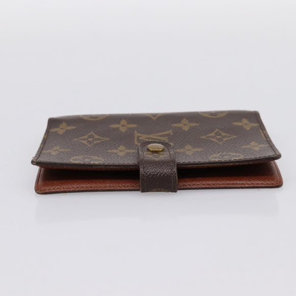 LOUIS VUITTON Monogram Agenda PM Day Planner Cover R20005 LV Auth 180954