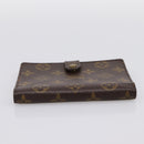 LOUIS VUITTON Monogram Agenda PM Day Planner Cover R20005 LV Auth 180954-4