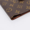 LOUIS VUITTON Monogram Agenda PM Day Planner Cover R20005 LV Auth 180954-14