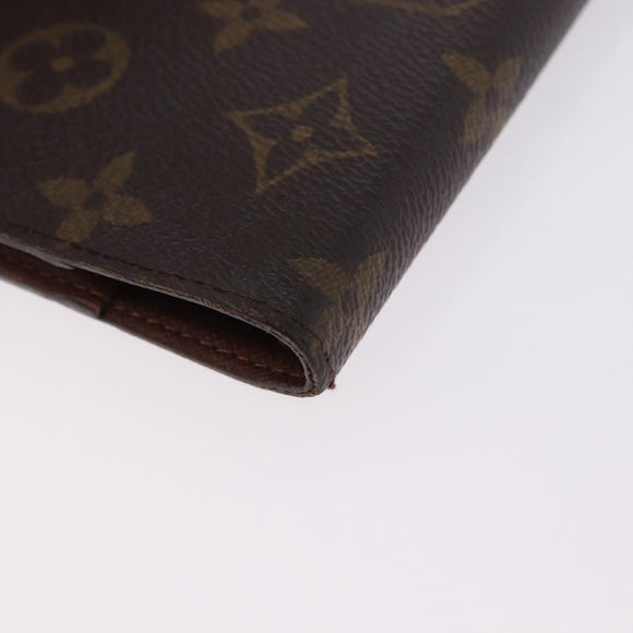LOUIS VUITTON Monogram Agenda PM Day Planner Cover R20005 LV Auth 180955A