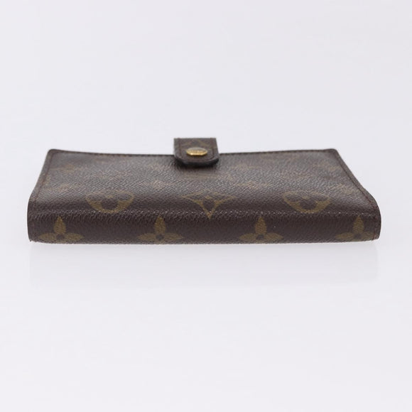 LOUIS VUITTON Monogram Agenda PM Day Planner Cover R20005 LV Auth 180955A
