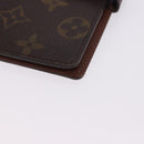 LOUIS VUITTON Monogram Agenda PM Day Planner Cover R20005 LV Auth 180955A-9