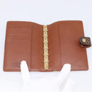LOUIS VUITTON Monogram Agenda PM Day Planner Cover R20005 LV Auth 180956A-13