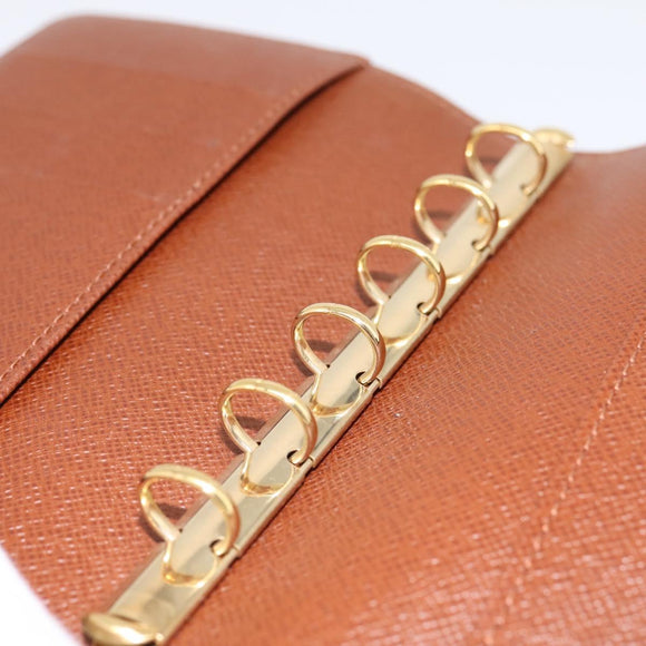 LOUIS VUITTON Monogram Agenda PM Day Planner Cover R20005 LV Auth 180956A