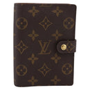 LOUIS VUITTON Monogram Agenda PM Day Planner Cover R20005 LV Auth 180956A-2