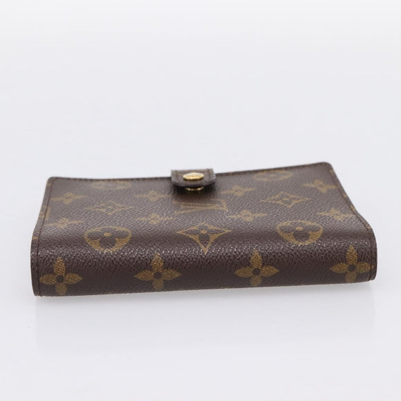 LOUIS VUITTON Monogram Agenda PM Day Planner Cover R20005 LV Auth 180956A
