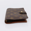 LOUIS VUITTON Monogram Agenda PM Day Planner Cover R20005 LV Auth 180956A-7