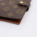 LOUIS VUITTON Monogram Agenda PM Day Planner Cover R20005 LV Auth 180956A-8