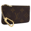 LOUIS VUITTON Monogram Pochette Cles Coin Purse M60033 LV Auth 180957-1
