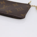 LOUIS VUITTON Monogram Pochette Cles Coin Purse M60033 LV Auth 180957-11
