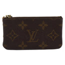 LOUIS VUITTON Monogram Pochette Cles Coin Purse M60033 LV Auth 180957-2