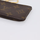 LOUIS VUITTON Monogram Pochette Cles Coin Purse M60033 LV Auth 180957-9