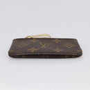 LOUIS VUITTON Monogram Pochette Cles Coin Purse M60033 LV Auth 180958-5