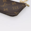 LOUIS VUITTON Monogram Pochette Cles Coin Purse M60033 LV Auth 180958-16