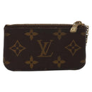 LOUIS VUITTON Monogram Pochette Cles Coin Purse M60033 LV Auth 180958-2