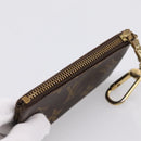 LOUIS VUITTON Monogram Pochette Cles Coin Purse M60033 LV Auth 180958-8
