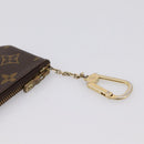 LOUIS VUITTON Monogram Pochette Cles Coin Purse M60033 LV Auth 180958-9