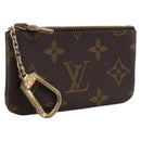 LOUIS VUITTON Monogram Pochette Cles Coin Purse M60033 LV Auth 180959-1