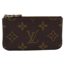 LOUIS VUITTON Monogram Pochette Cles Coin Purse M60033 LV Auth 180959-13