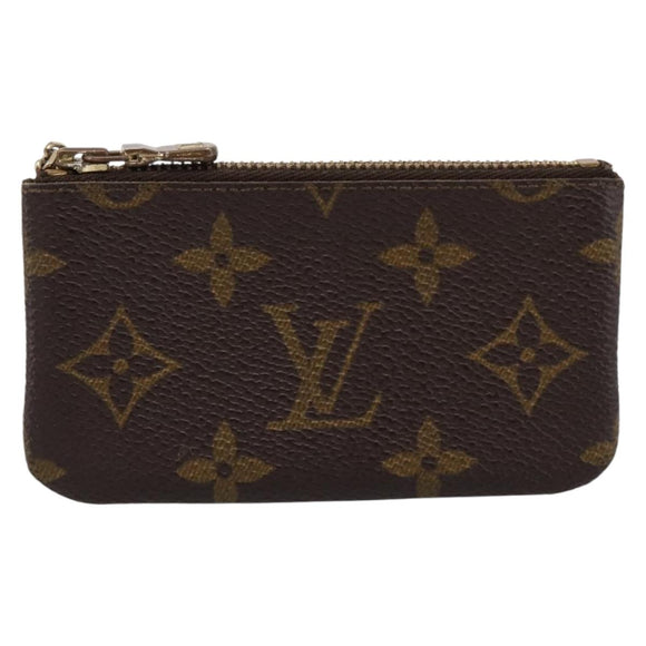 LOUIS VUITTON Monogram Pochette Cles Coin Purse M60033 LV Auth 180959
