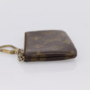 LOUIS VUITTON Monogram Pochette Cles Coin Purse M60033 LV Auth 180959-3