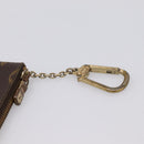 LOUIS VUITTON Monogram Pochette Cles Coin Purse M60033 LV Auth 180959-6