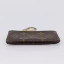 LOUIS VUITTON Monogram Pochette Cles Coin Purse M60033 LV Auth 180959-7