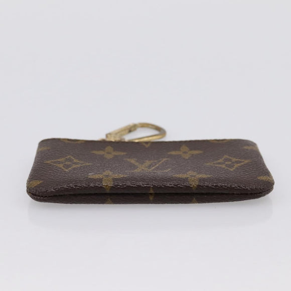 LOUIS VUITTON Monogram Pochette Cles Coin Purse M60033 LV Auth 180959