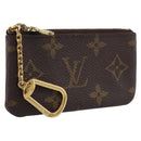 LOUIS VUITTON Monogram Pochette Cles Coin Purse M60033 LV Auth 180960-1