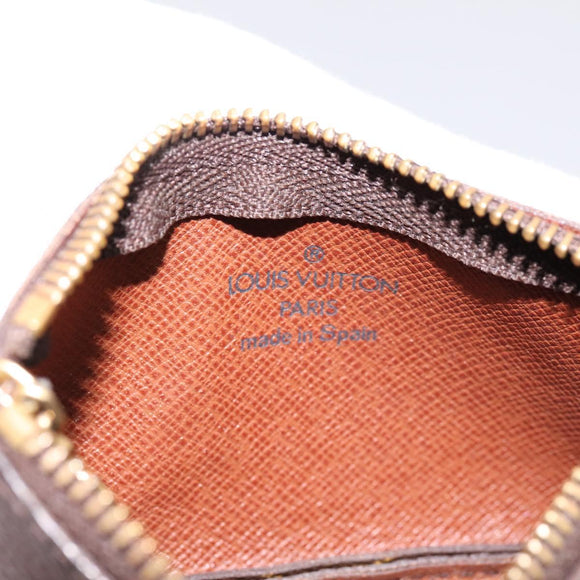 LOUIS VUITTON Monogram Pochette Cles Coin Purse M60033 LV Auth 180960