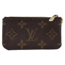 LOUIS VUITTON Monogram Pochette Cles Coin Purse M60033 LV Auth 180960-2