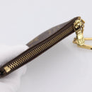 LOUIS VUITTON Monogram Pochette Cles Coin Purse M60033 LV Auth 180960-5