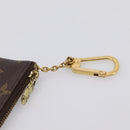 LOUIS VUITTON Monogram Pochette Cles Coin Purse M60033 LV Auth 180960-6