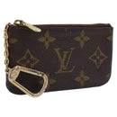 LOUIS VUITTON Monogram Pochette Cles Coin Purse M60033 LV Auth 180961-1