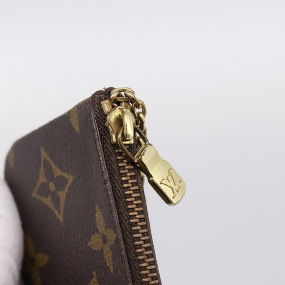 LOUIS VUITTON Monogram Pochette Cles Coin Purse M60033 LV Auth 180961