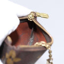 LOUIS VUITTON Monogram Pochette Cles Coin Purse M60033 LV Auth 180961-16