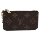 LOUIS VUITTON Monogram Pochette Cles Coin Purse M60033 LV Auth 180961-2