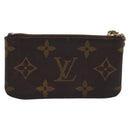 LOUIS VUITTON Monogram Pochette Cles Coin Purse M60033 LV Auth 180961-3